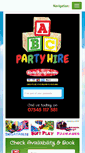 Mobile Screenshot of abcpartyhire.com